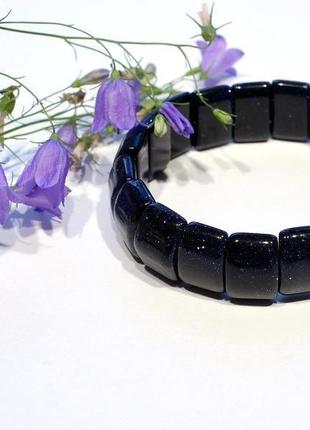 Авантюрин, браслет из натурального камня