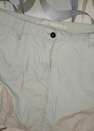 Котоновая летняя юбочка с карманами от бренда denim2 фото