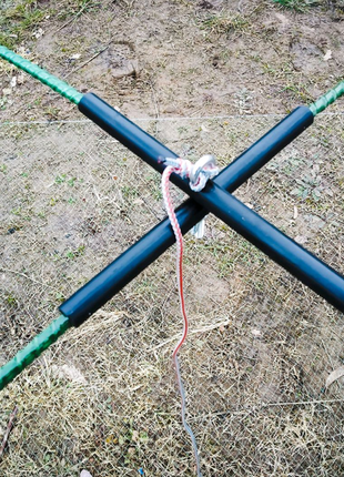 Рыболовный паук 1,5*1,5 капрон 16 ячея. фатка. витяг. локатка.