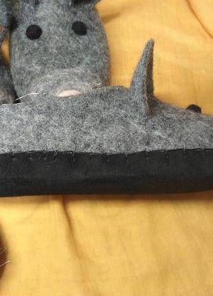 Тапочки щурята щури щури валяні з вовни #тапки#подарунки#ексклюзивнодлявас