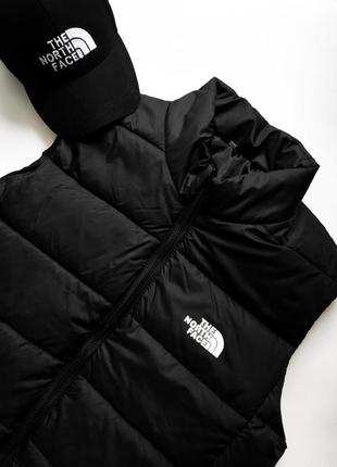 🔥жилетка the north face чорна 🔥2 фото