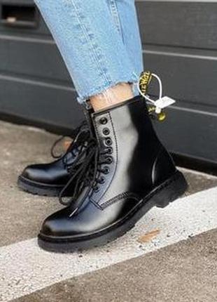 Dr. martens classic all black демисезонные