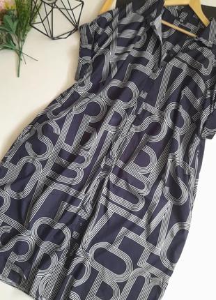 C&a вільна сукня сорочка з кишенями р 20- 22