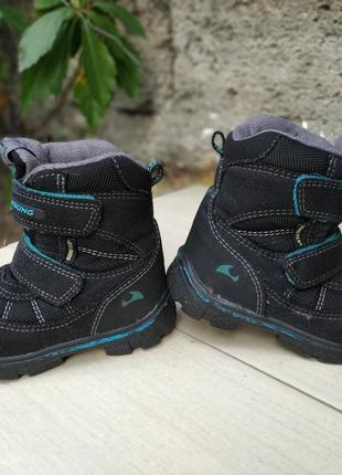 Зимние ботинки viking gore-tex 22 р3 фото
