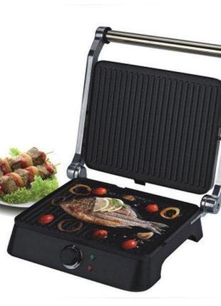 Електричний гриль dsp kb1001 health grill, електрогриль