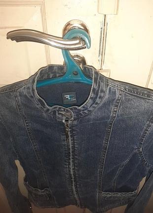 Джинсовая куртка french cuff р-р small