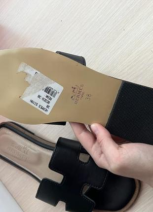 Шлепки hermes оригинал!