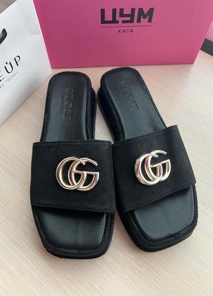 Шлепки gucci