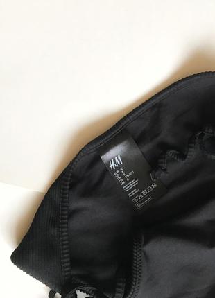 🌾 проданы стильные чёрные женские плавки на завязках h&m р.40/eur 484 фото