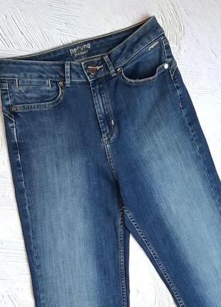 💝2+1=4 прямые женские синие джинсы высокая посадка marks &amp; spencer, размер s - m5 фото