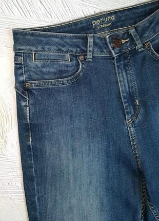 💝2+1=4 прямые женские синие джинсы высокая посадка marks &amp; spencer, размер s - m6 фото