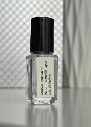 No.13 nouvelle vague maison louis marie parfum oil оригінал духи парфюм.3ml5 фото