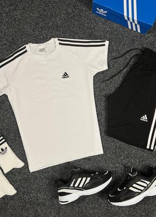 Спортивний костюм футболка і шорти adidas