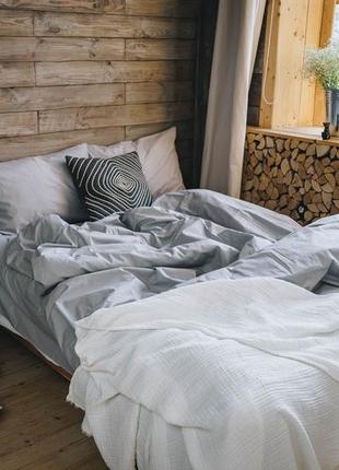 Комплект постельного белья двуспальный twilight  с натурального хлопка ранфорс 180х210 см