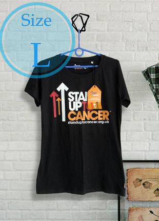 Футболка stand up to cancer, (р. l)