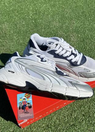 Мужские кроссовки puma teveris nitro milenio tech morphic velophasis8 фото