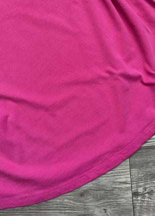 Яскрава рожева футболка хл. 💓5 фото