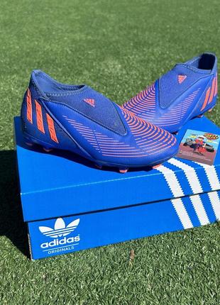 Дитячі футбольні бутси predator edge.3 laceless fg crazyfast copa