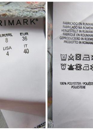 Распродажа! легкая майка с оборками в цветочный принт от primark8 фото