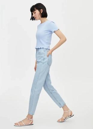 Джинси mom jeans pull&bear3 фото