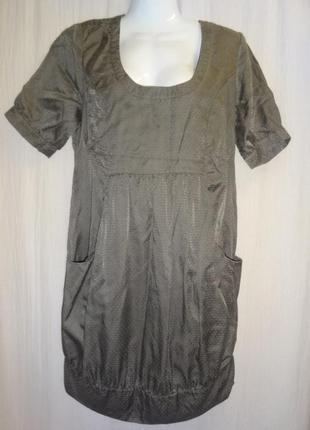 Шовкове плаття для вагітних mamas & papas1 фото