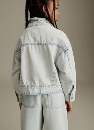 Стильная и модная курточка джинсовая на девушек 3-16роков✨️✨️✨️2 фото