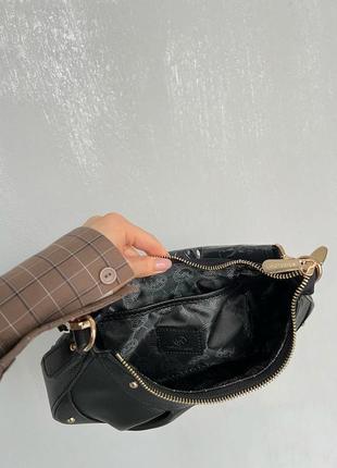 Крутая черная женская сумка michael kors  мишаель корс ремешок в комплекте топ модель наряд8 фото