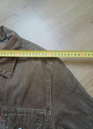 Куртка вельветовая винтажная vintage светокоричневая levi's 70500size l3 фото