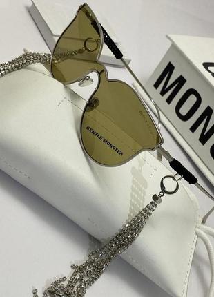 Окуляри з сережками бренд люксової якості 🏝️