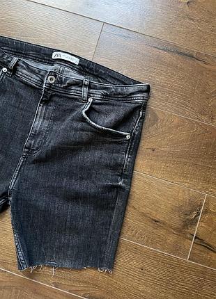 Джинсовые джинсові шорты шорти zara оригинал | мужская одежда