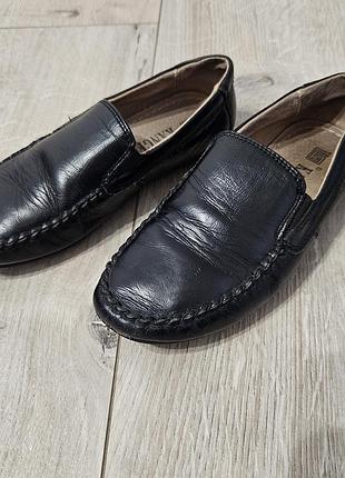 Классические черные, школьные туфли kangfu, размер 30