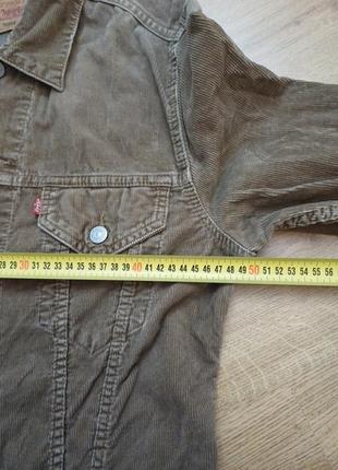 Куртка вельветовая винтажная vintage светокоричневая levi's 70500size l5 фото