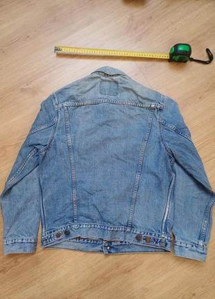 Куртка джинсовая винтажная vintage levi's 70503 04 size м2 фото