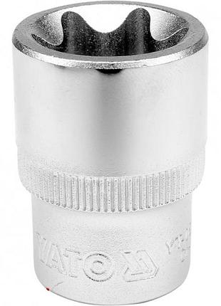 Головка торцевая torx 1/2 e11, yato, (yt-05221)