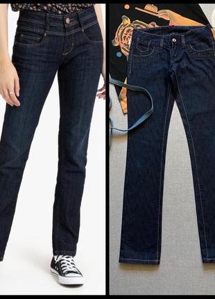 Темно-синие прямые джинсы vero moda