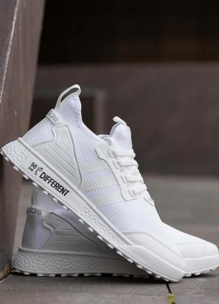 Мужские кроссовки adidas different white4 фото