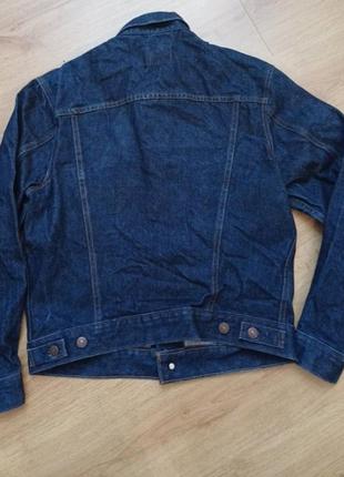 Куртка джинсова вінтажна vintage  темно-синій колір levi's 70506-0217size 426 фото