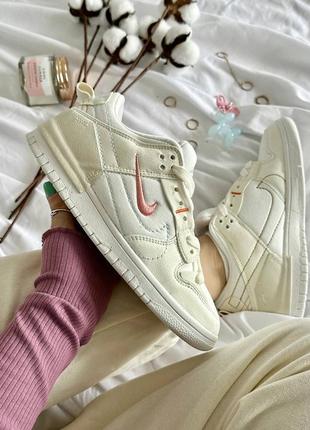 Nike dunk low disrupt 2 pale ivory1 фото