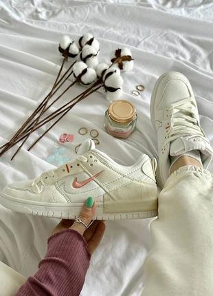 Nike dunk low disrupt 2 pale ivory8 фото