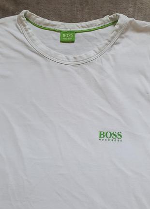 Хлопковая футболка hugo boss! размер  - л!3 фото