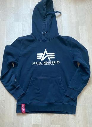 Худи alpha industries размер м