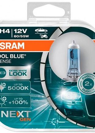 Автолампа h4 cool blue intense next gen 12v 60/55w p43t - кт 2шт, (64193cbn-hcb)