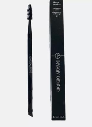 Многоразовая щетка для глаз кость для глаз giorgio armani maestro brushes eye maestro brush and pinceau yeux multi-usage 12