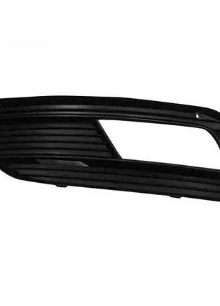 Решетка бампера audi a4 (b8) 12-15 лев с отв п/тум (ауди а4)