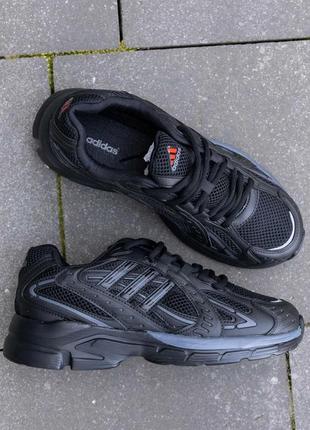 Мужские кроссовки adidas responce triple black