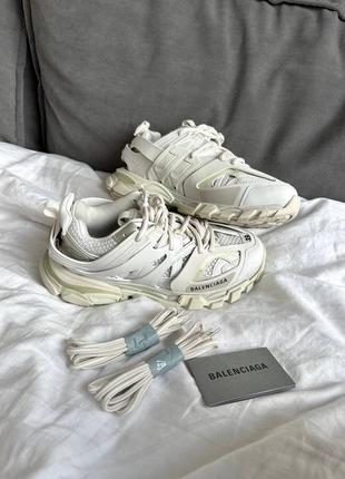 Кроссовки balenciaga track white