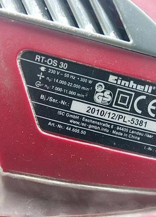 Плоскошлифовальная машина б/у einhell rt-os 30 8