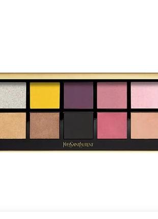 Палитра теней yves saint laurent ysl couture palette color clutch 1 paris. 20 g.