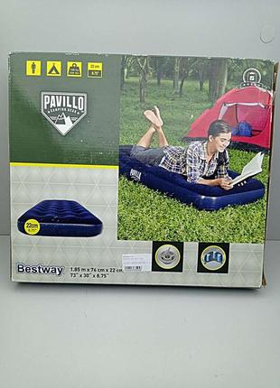 Надувная мебель б/у bestway 76 х 185 х 22 см (67223)