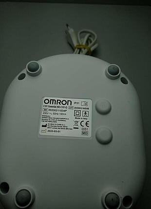 Інгалятор небулайзер б/у omron c101 essential (ne-c101-e)7 фото